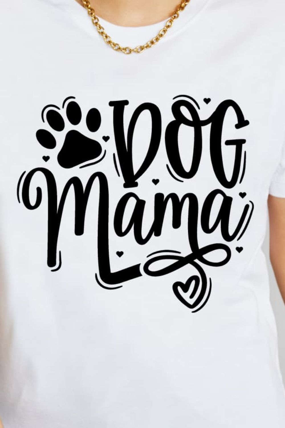 Simply Love Simply Love Full Size DOG MAMA Graphic Cotton T-Shirt